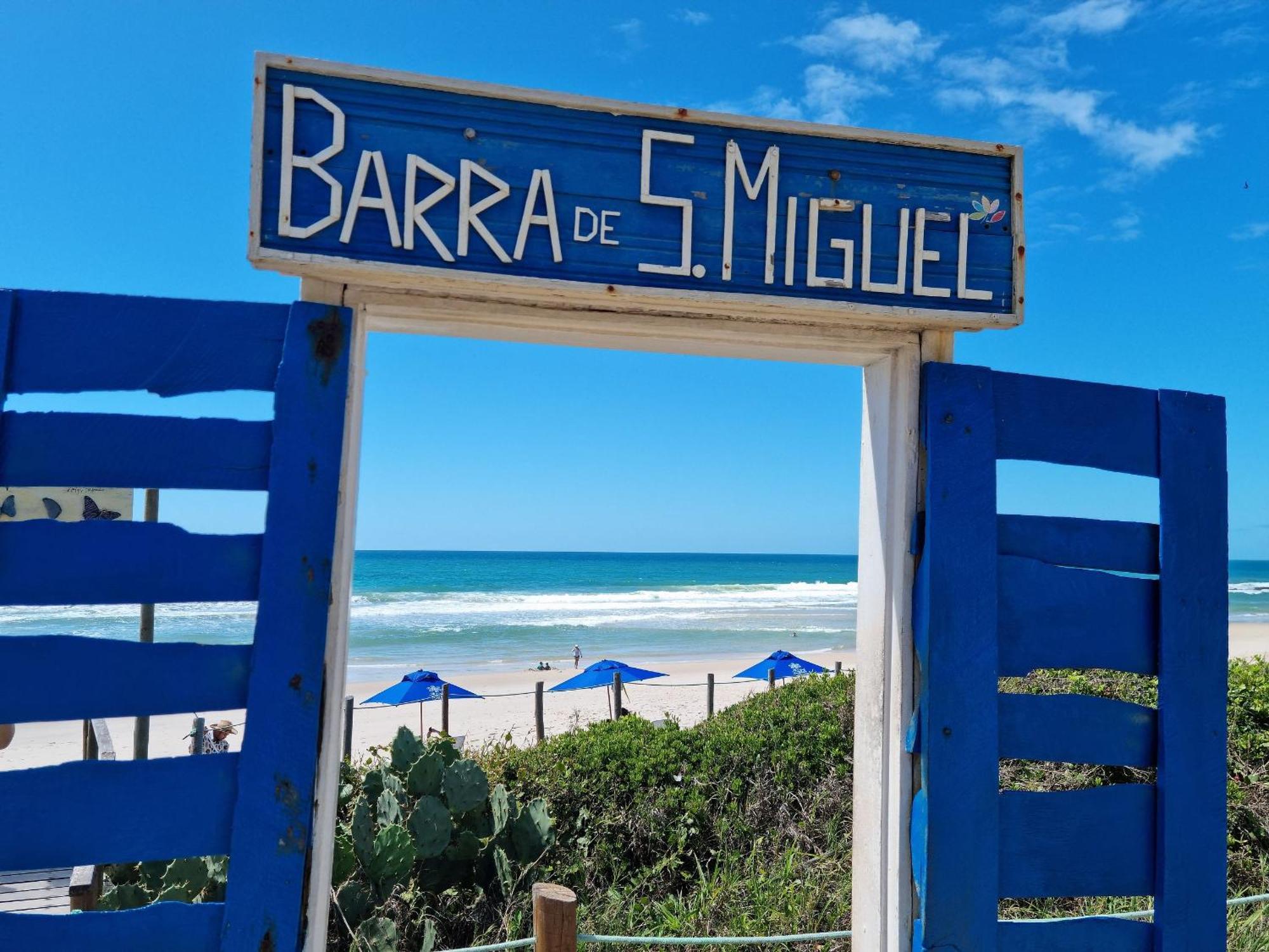 Areias Do Mar | 2 Quartos, Terraco Frente Mar A102 Barra de Sao Miguel Ngoại thất bức ảnh